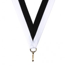 Medalipael must-valge, 22 mm